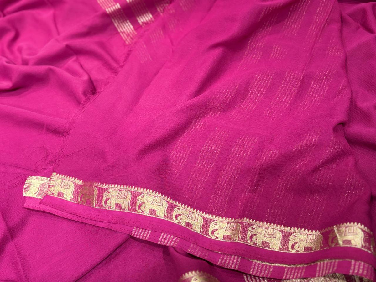Semi Mysore Crape