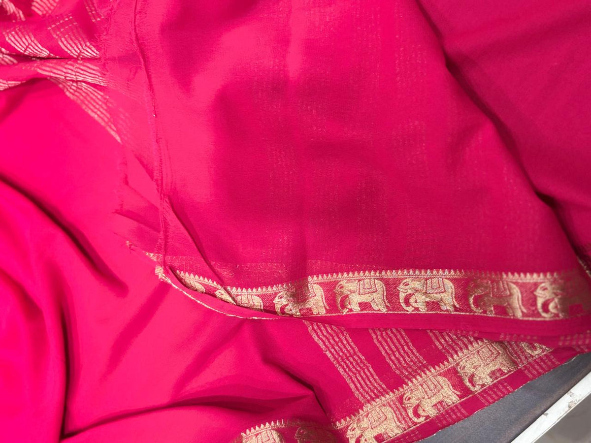 Semi Mysore Crape