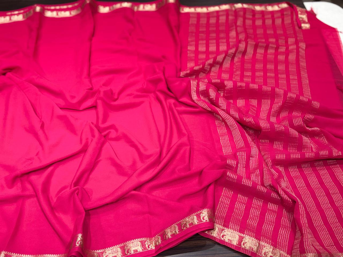 Semi Mysore Crape