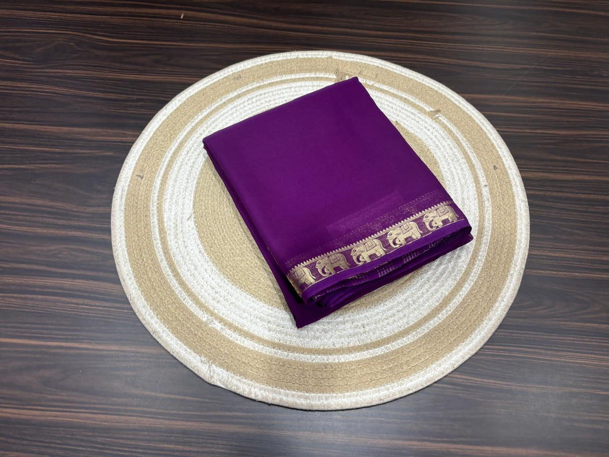 Semi Mysore Crape