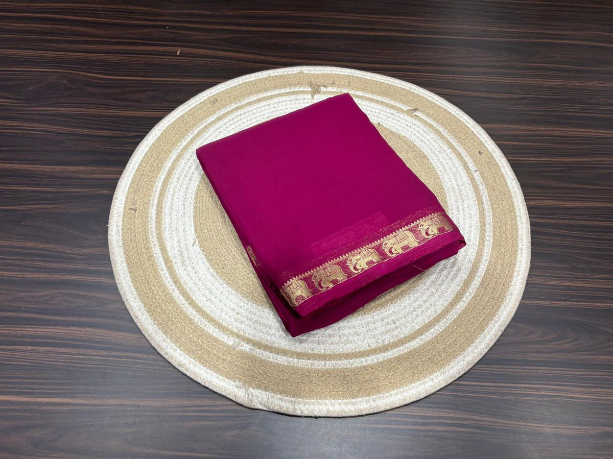 Semi Mysore Crape