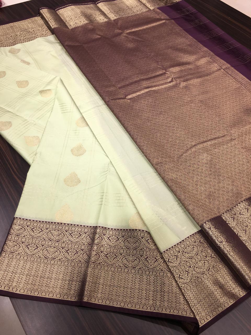 Semi Kanchipuram Silk