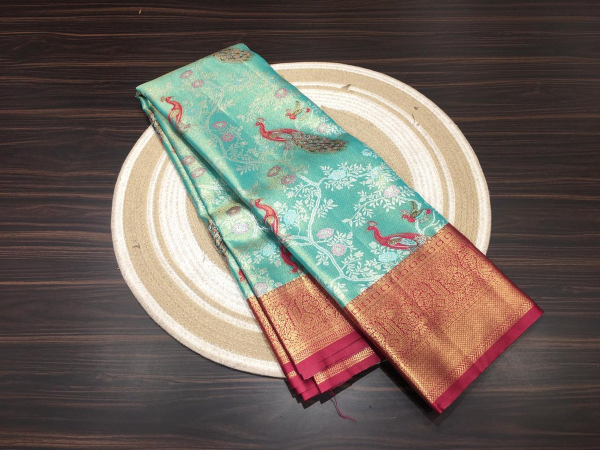 Semi Kanchipuram Tissue