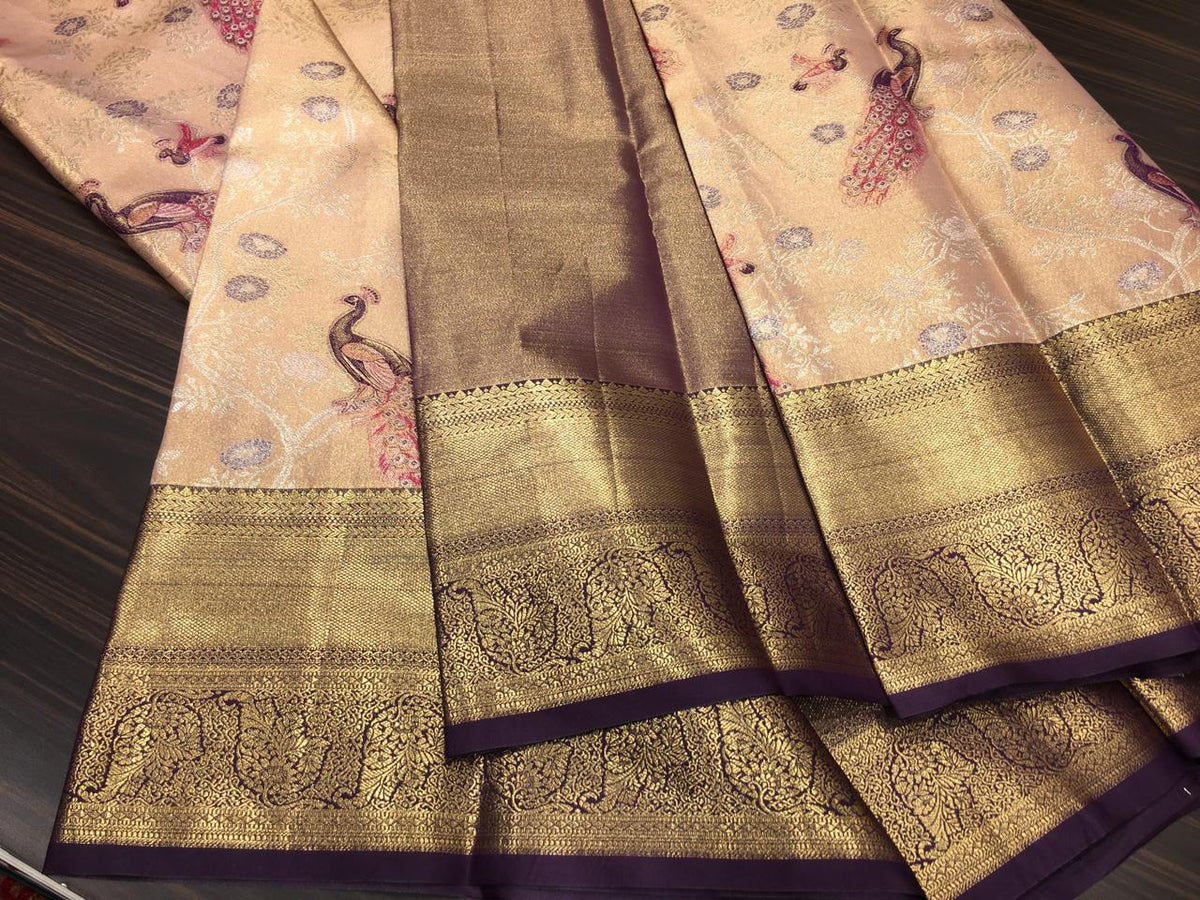 Semi Kanchipuram Tissue