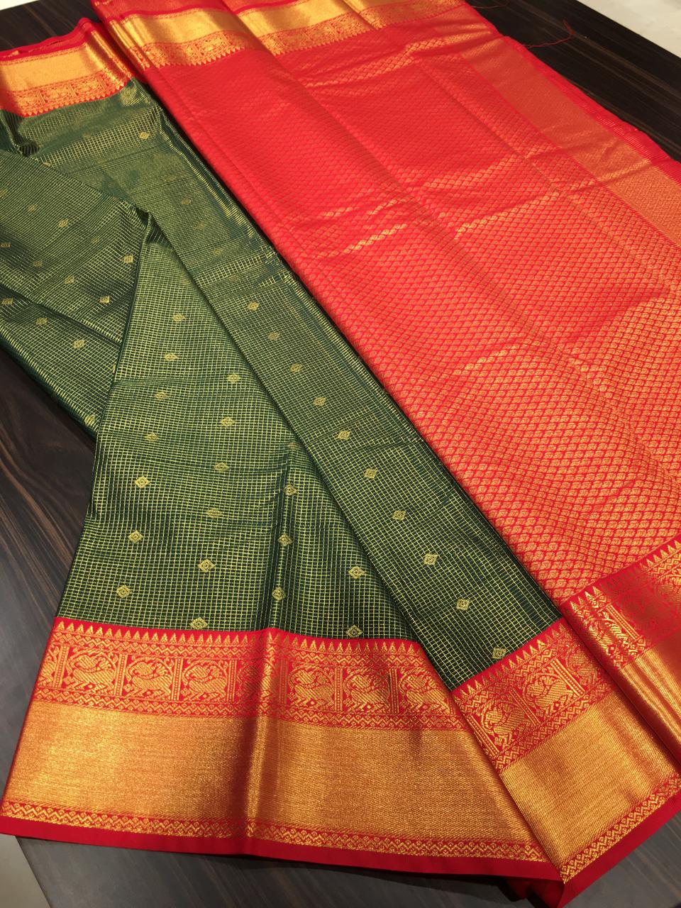 Semi Kanchipuram Silk