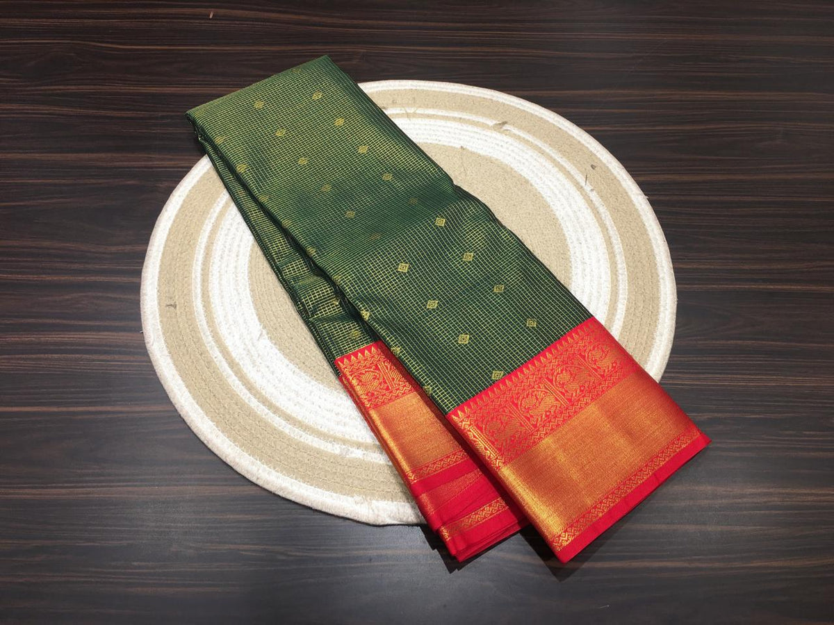 Semi Kanchipuram Silk