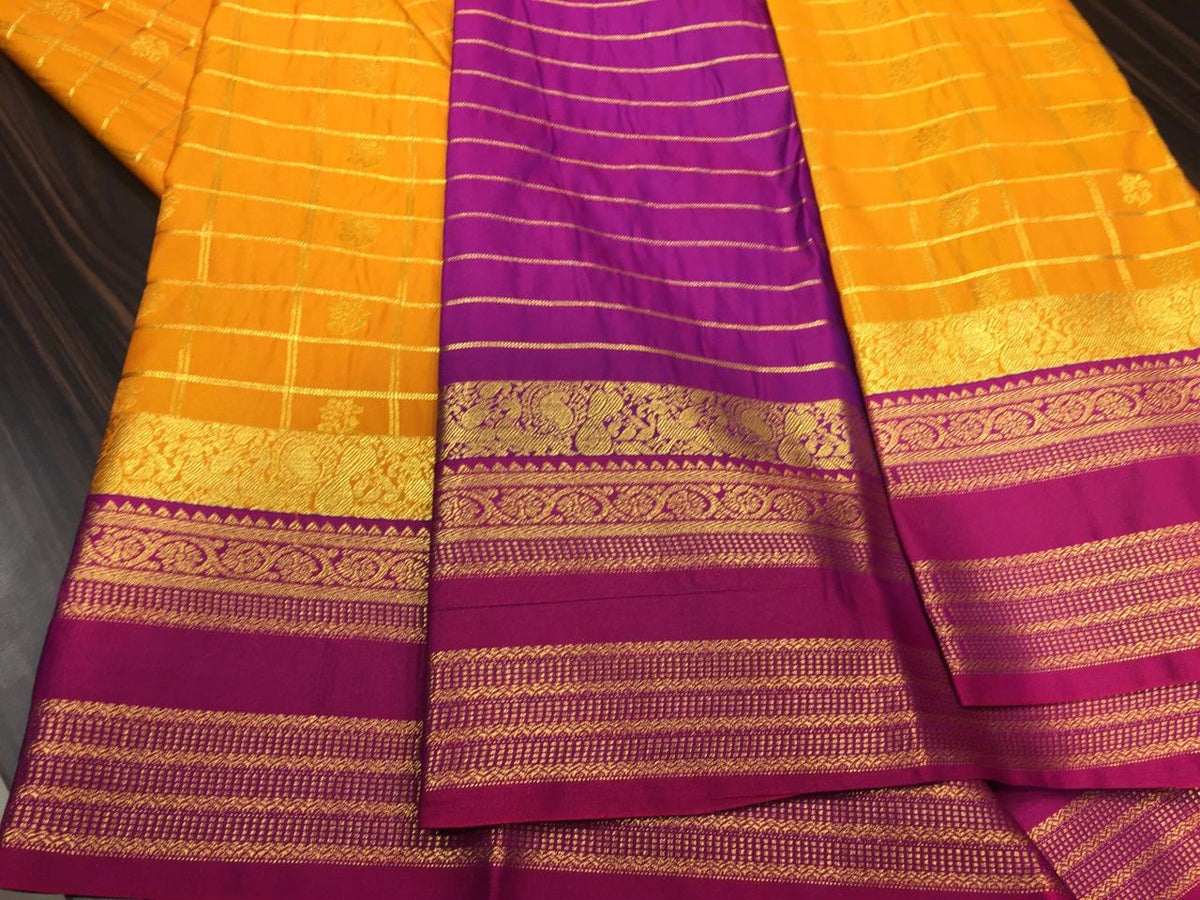Semi Kanchipuram Silk