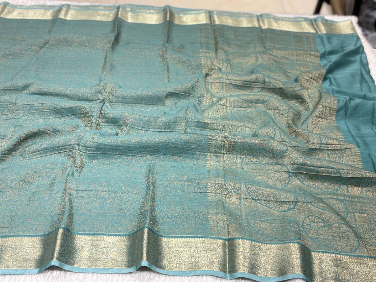 Wrinkle Chiffon Saree