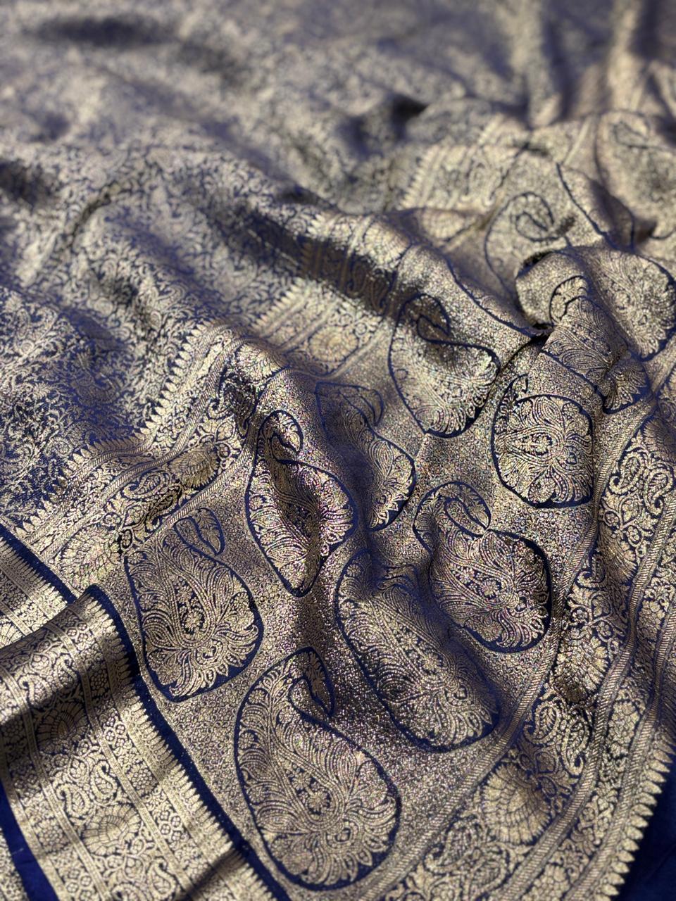Wrinkle Chiffon Saree