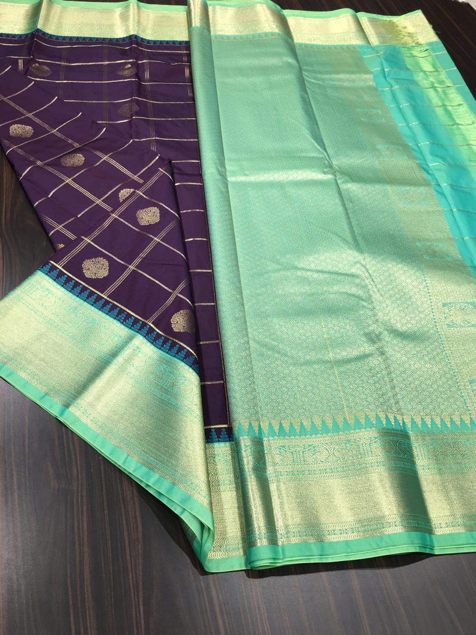 Semi Kanchipuram Silk