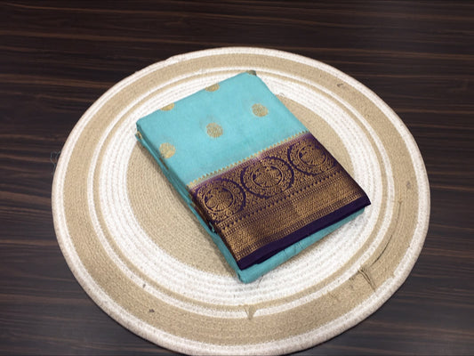 Semi Mysore Crape Saree