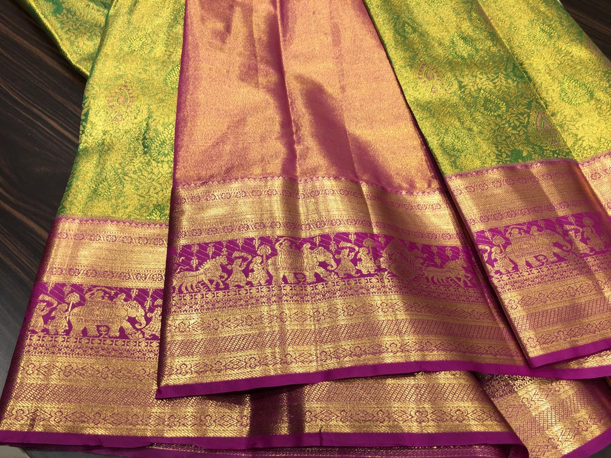 Semi Kanchipuram Tissue