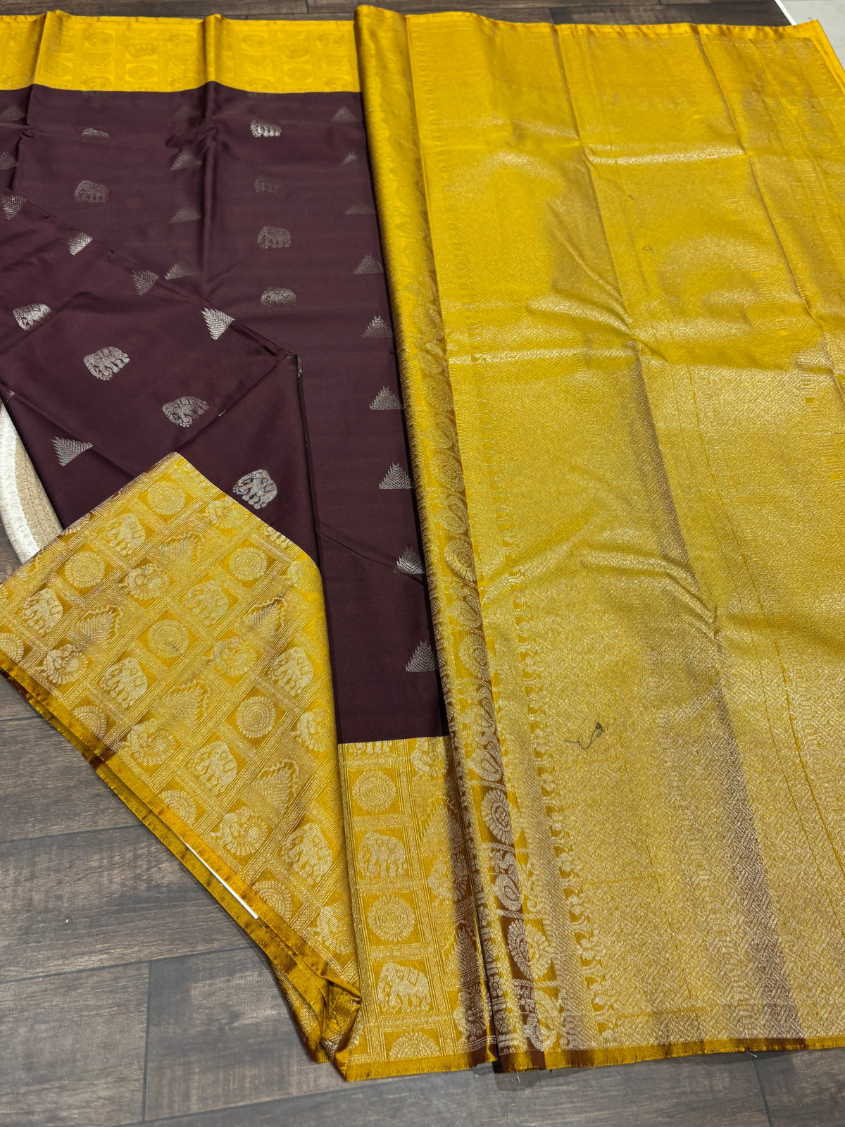 Semi kanchipuram silk