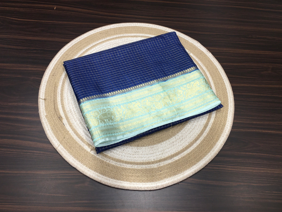 Semi Mysore Crape Silk