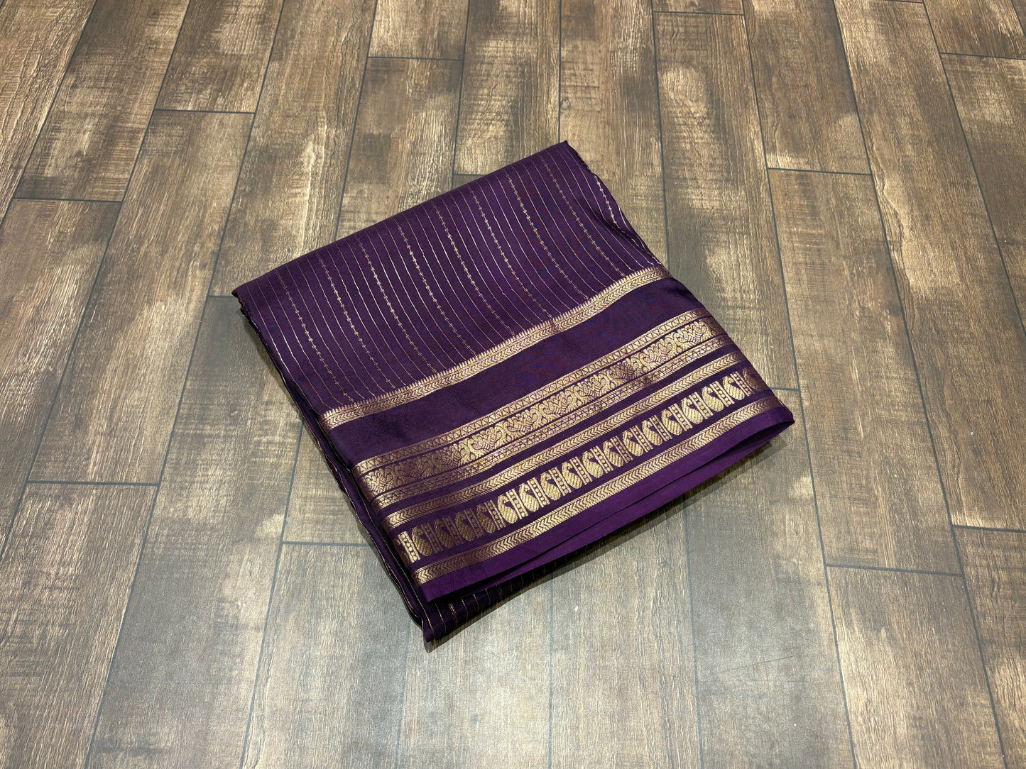 Semi Mysore Crape Silk