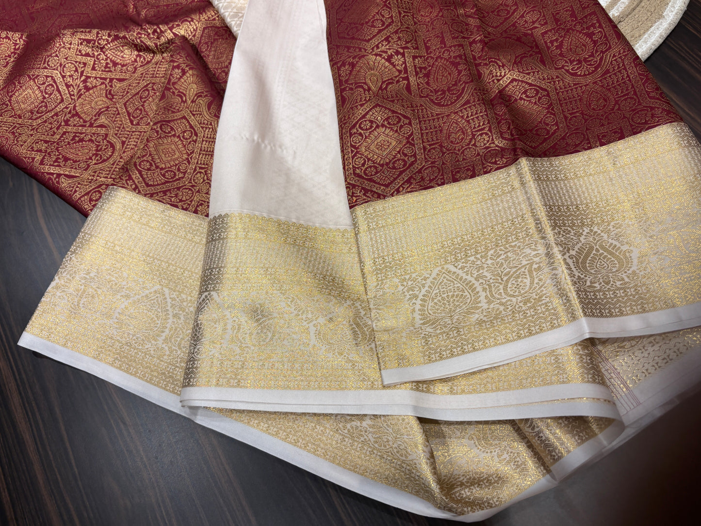 Semi Kanchipuram silk