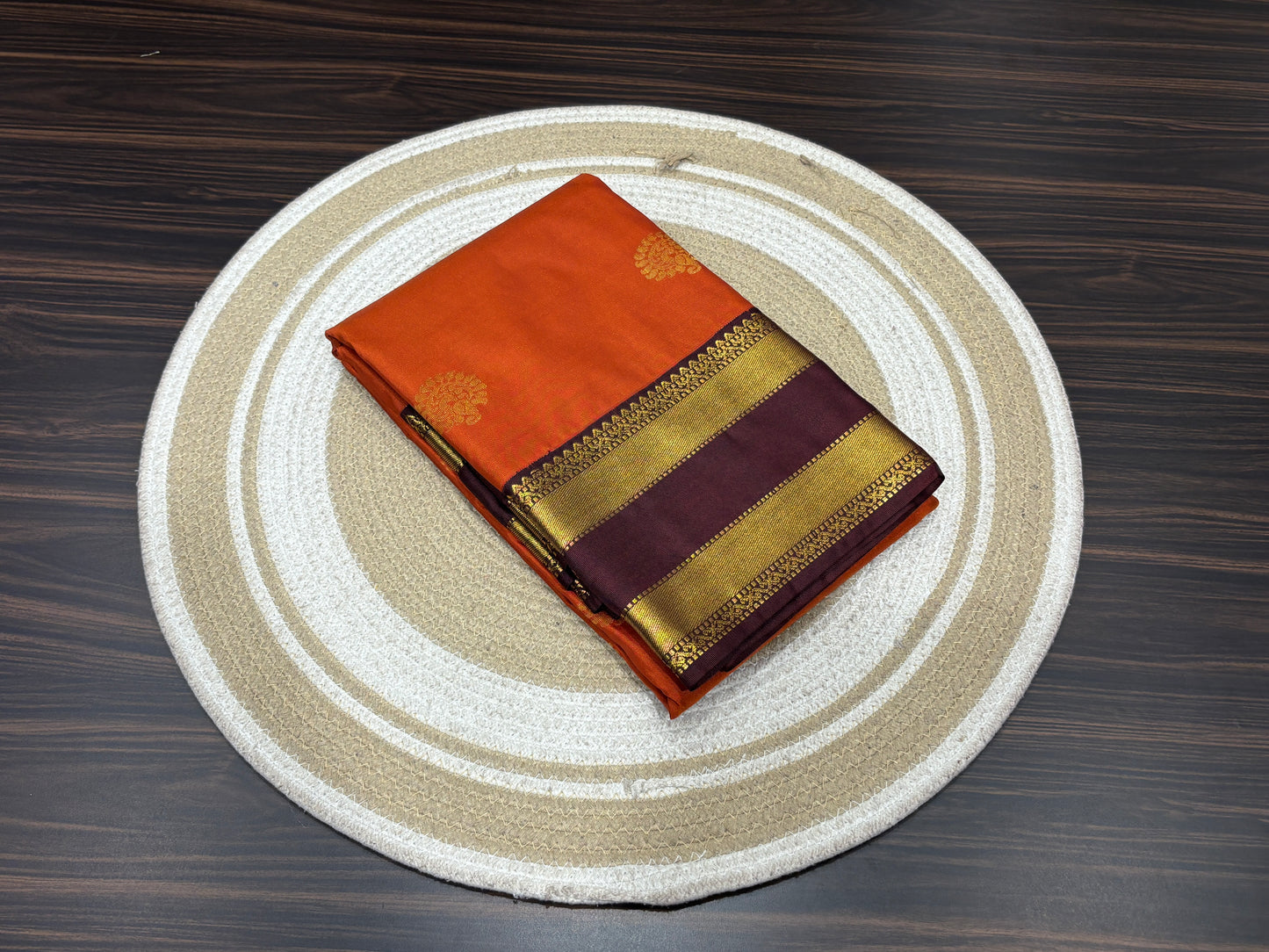 Semi Kanchipuram silk