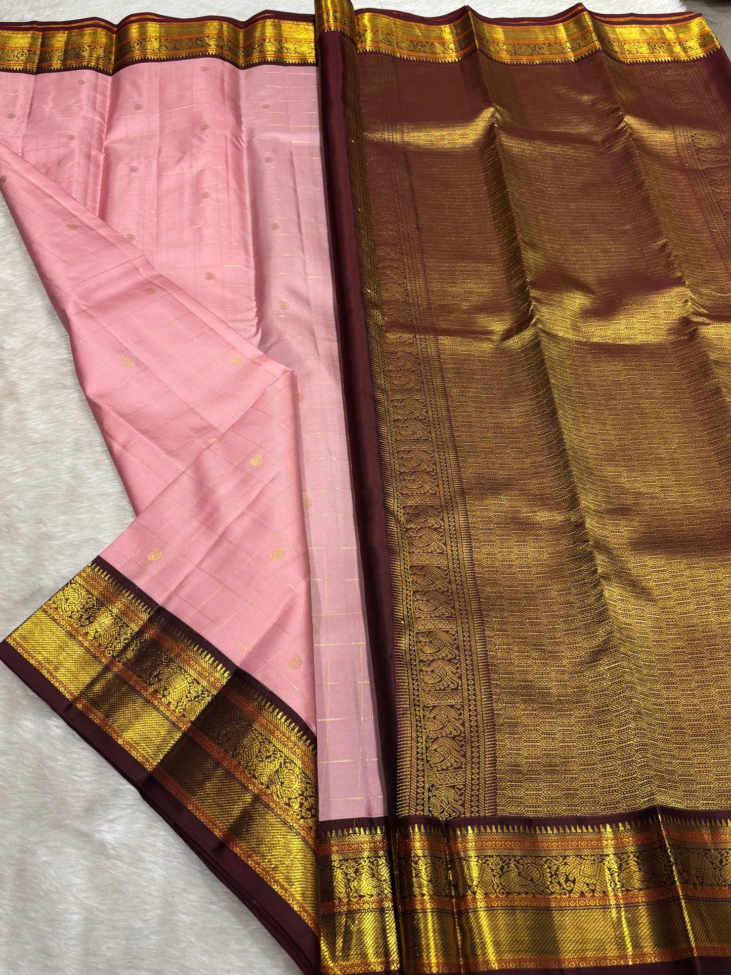 Pure Kanchipuram silk