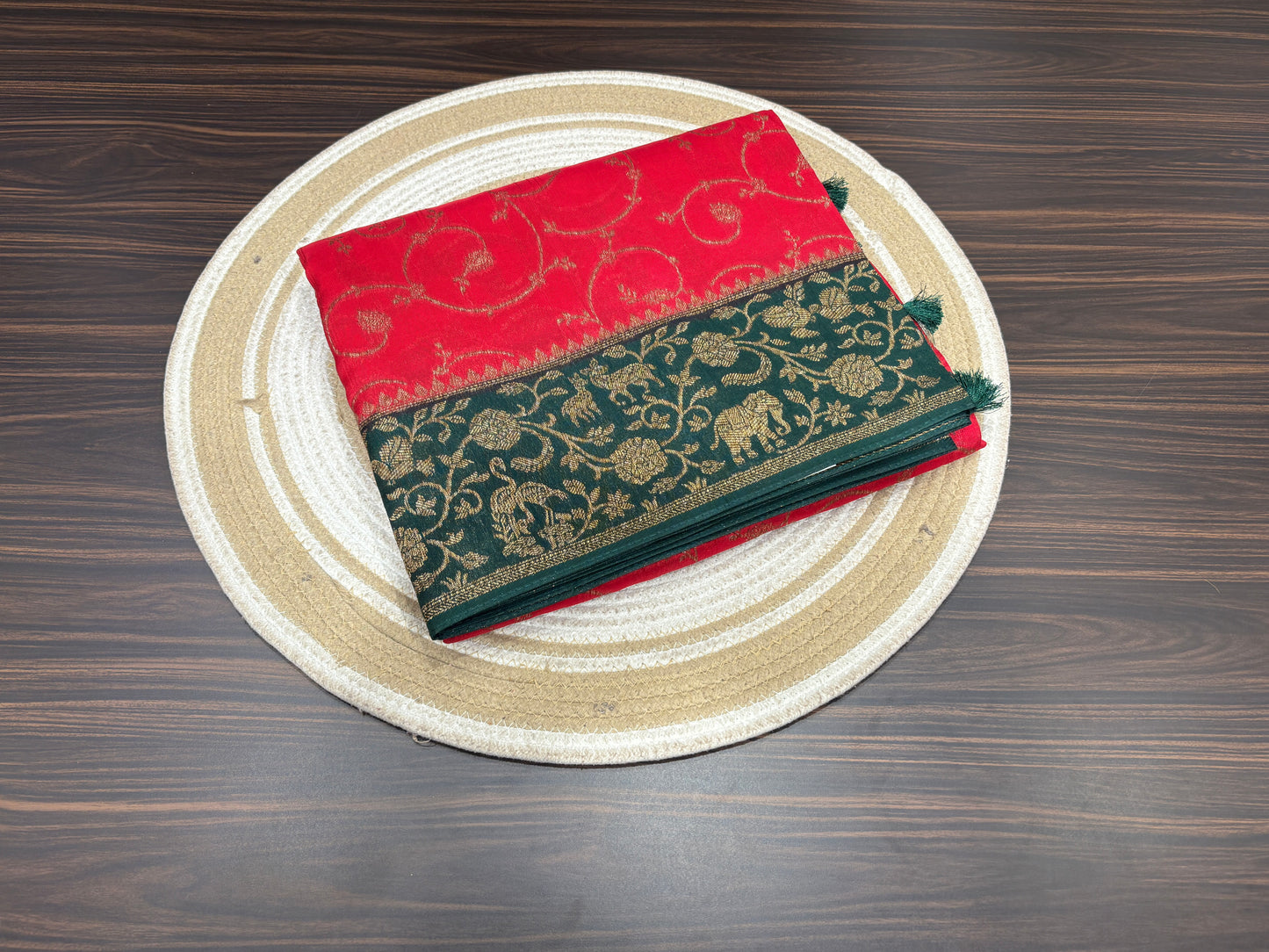 Soft tussar saree