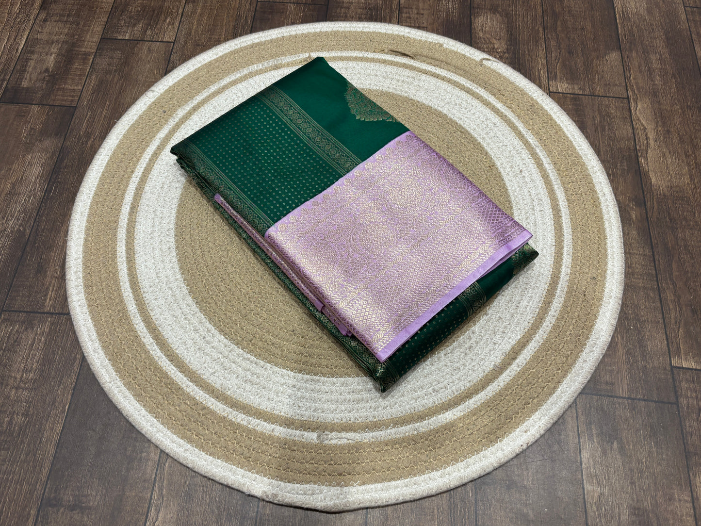 Semi Kanchipuram silk