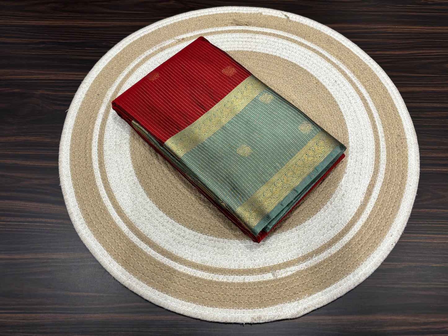 Semi Kanchipuram silk