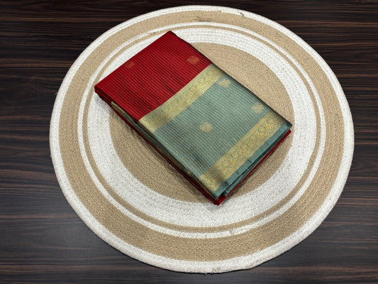 Semi Kanchipuram silk