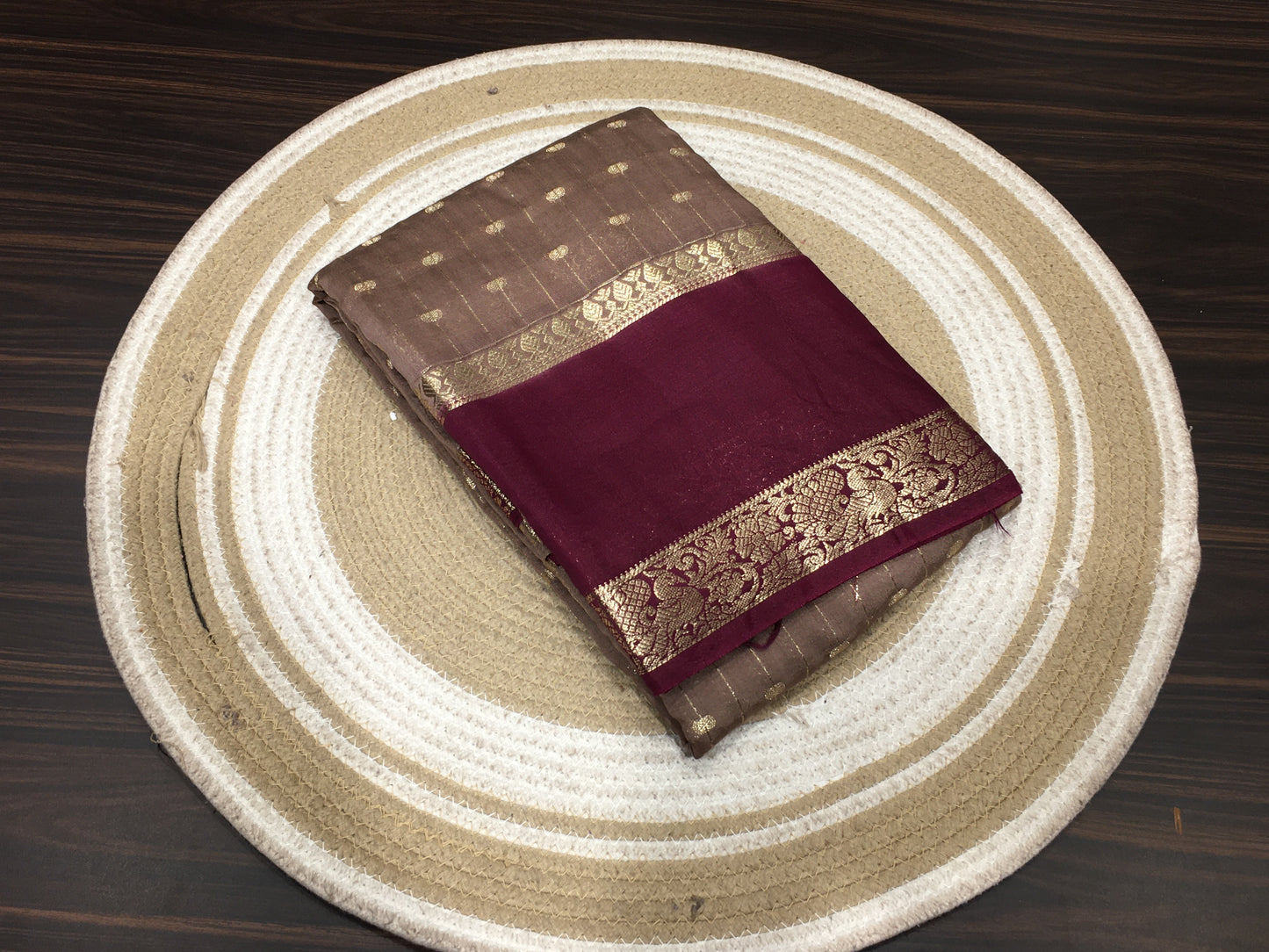 Semi Mysore crape