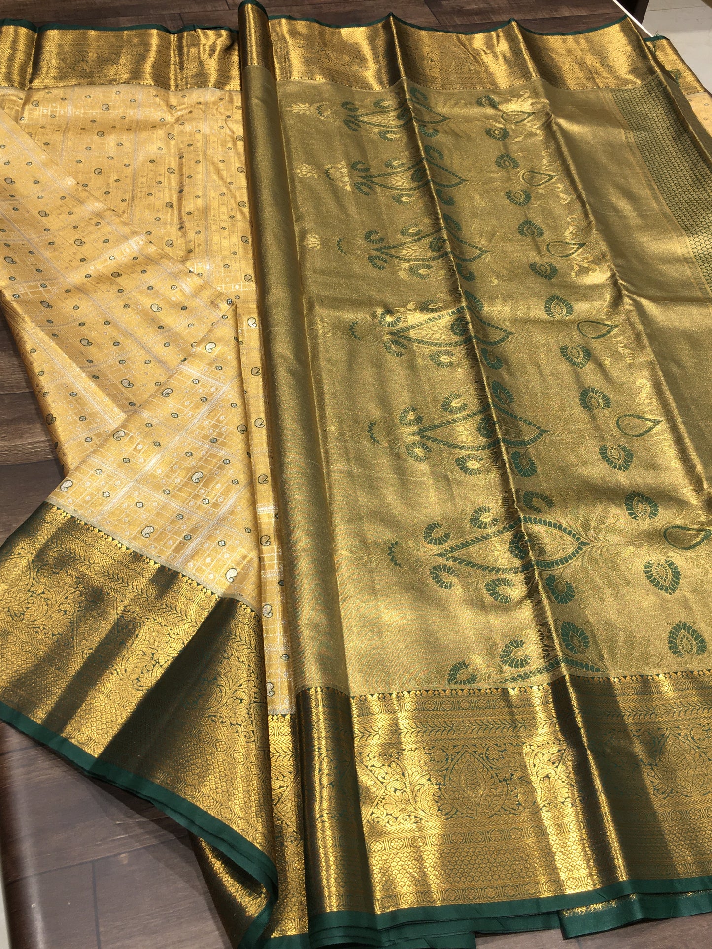 Semi Kanchipuram tissue