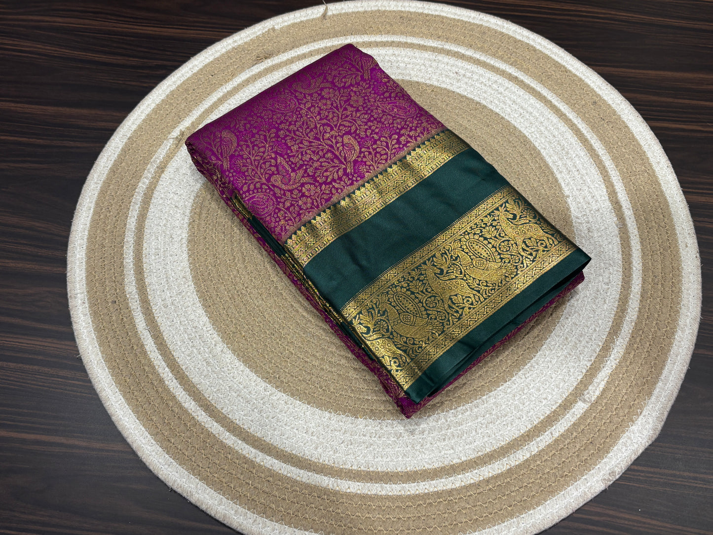 Semi Kanchipuram silk