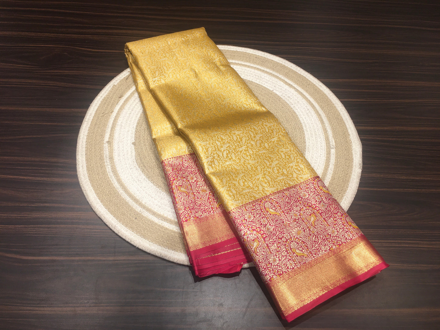 Semi Kanchipuram silk