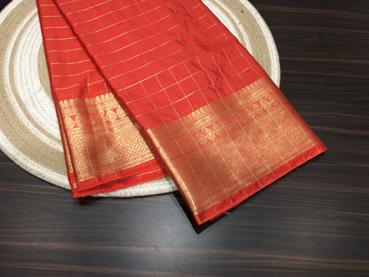Semi Mysore Crape Silk