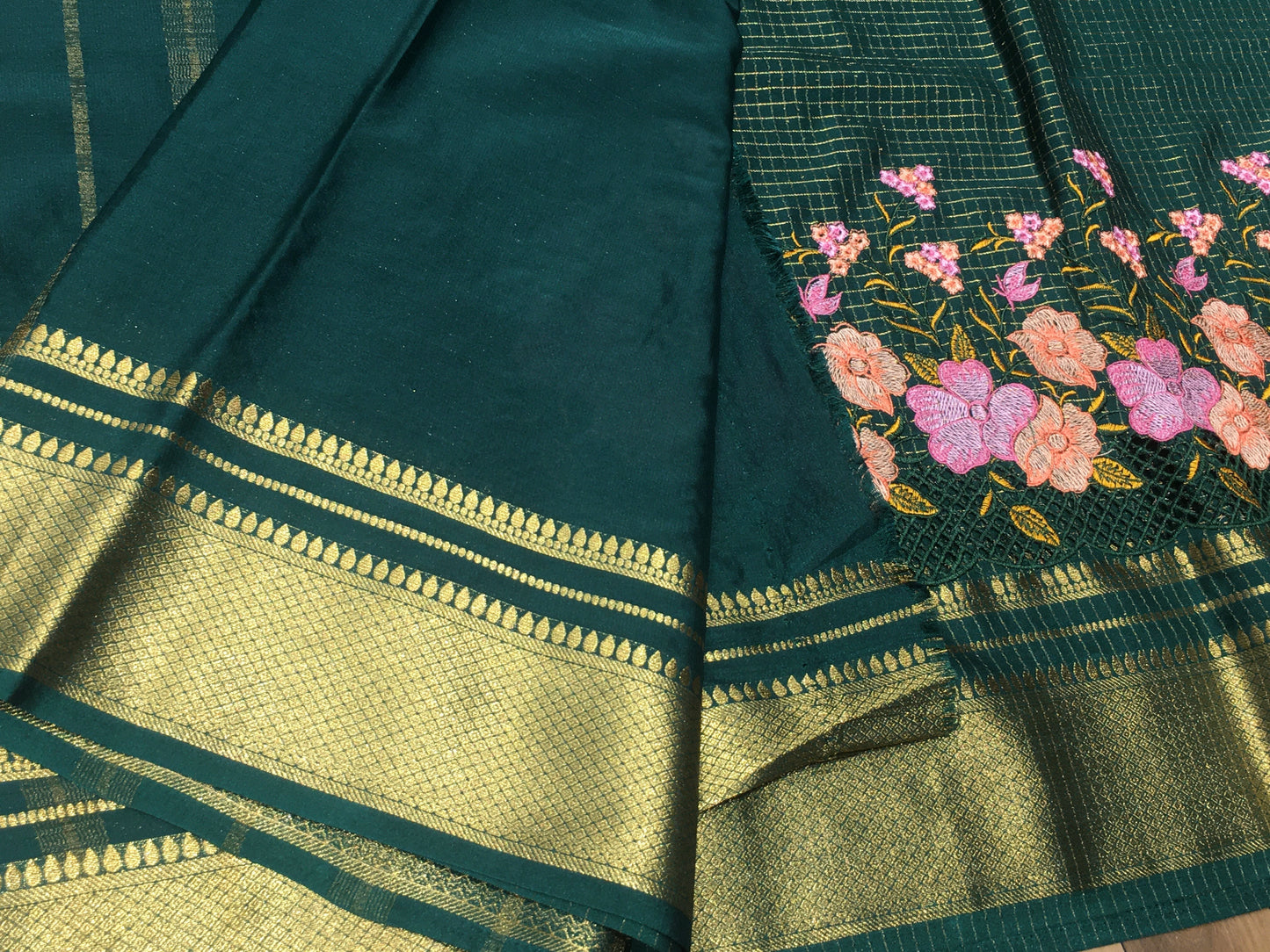Semi Mysore Crape silk