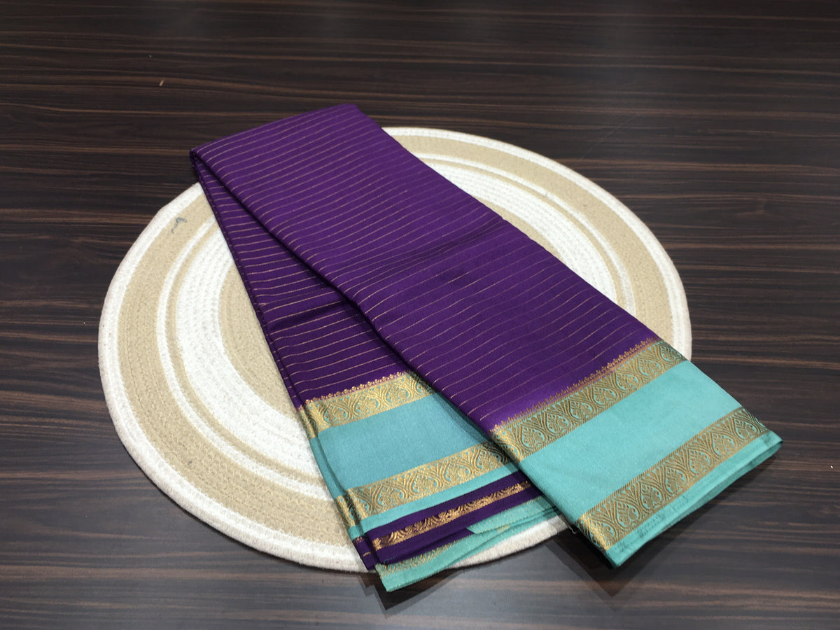 Semi Mysore Crape Silk
