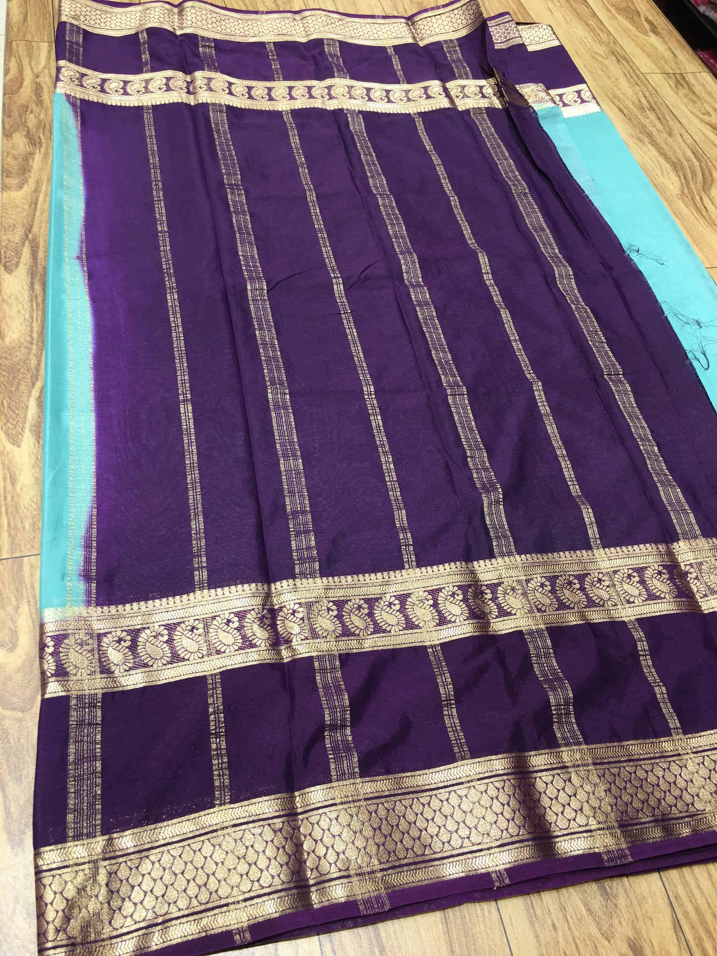 Semi Mysore Crape Silk