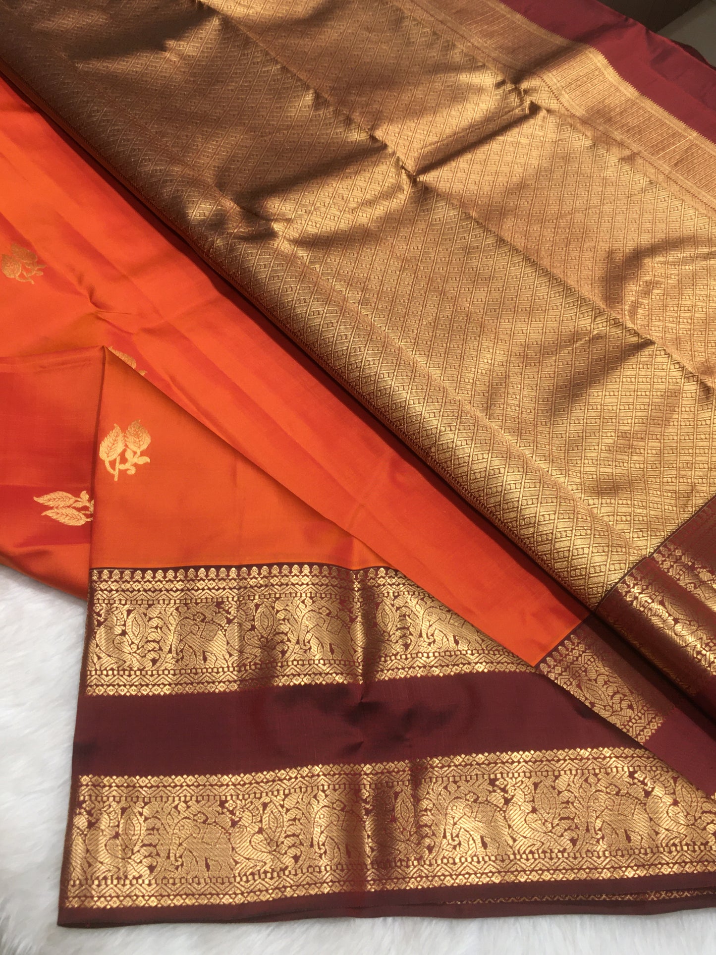 Pure Kanchipuram silk