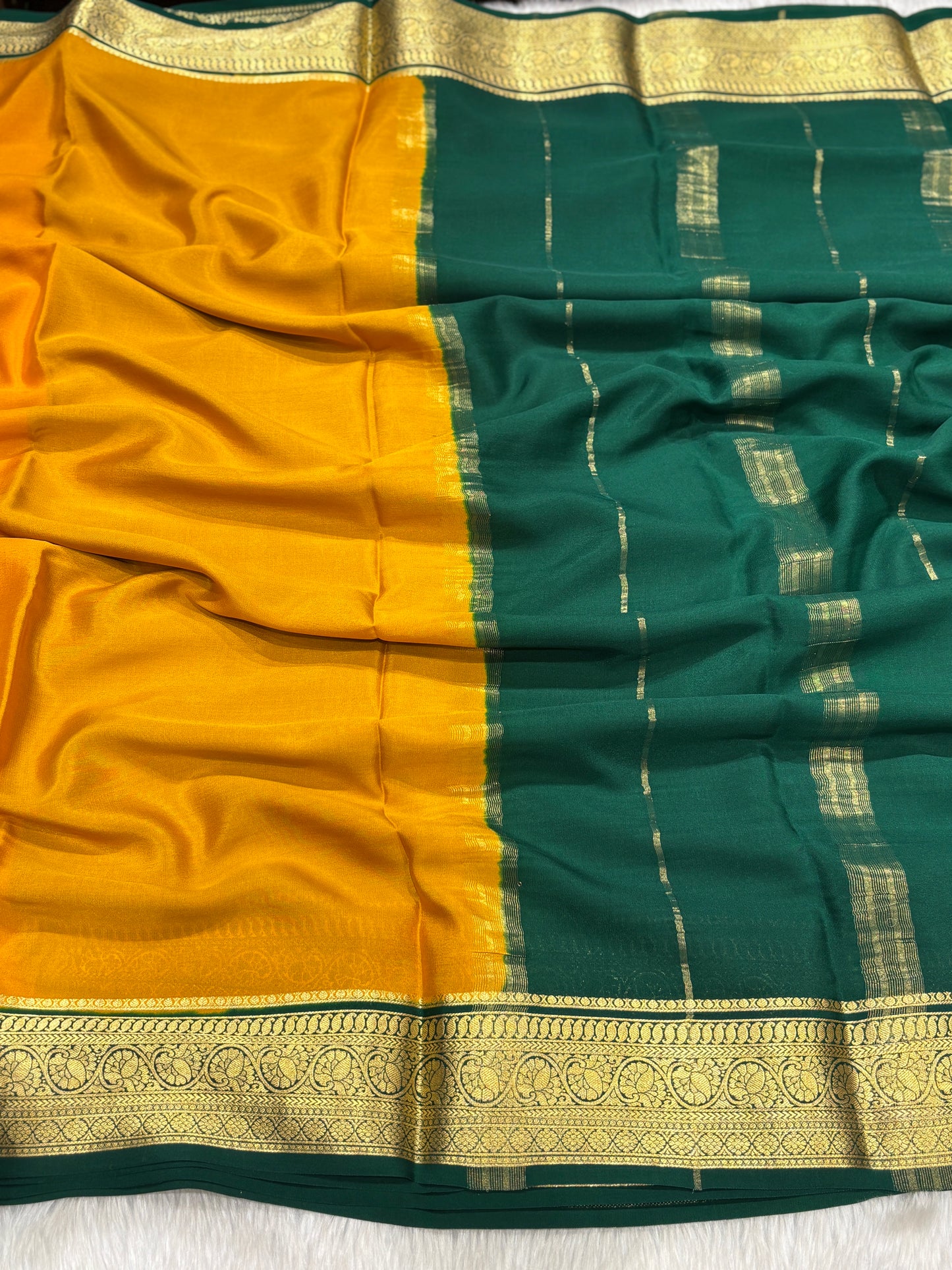 Pure Mysore silk
