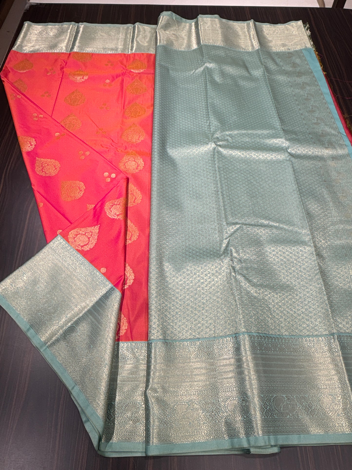 Semi Kanchipuram silk