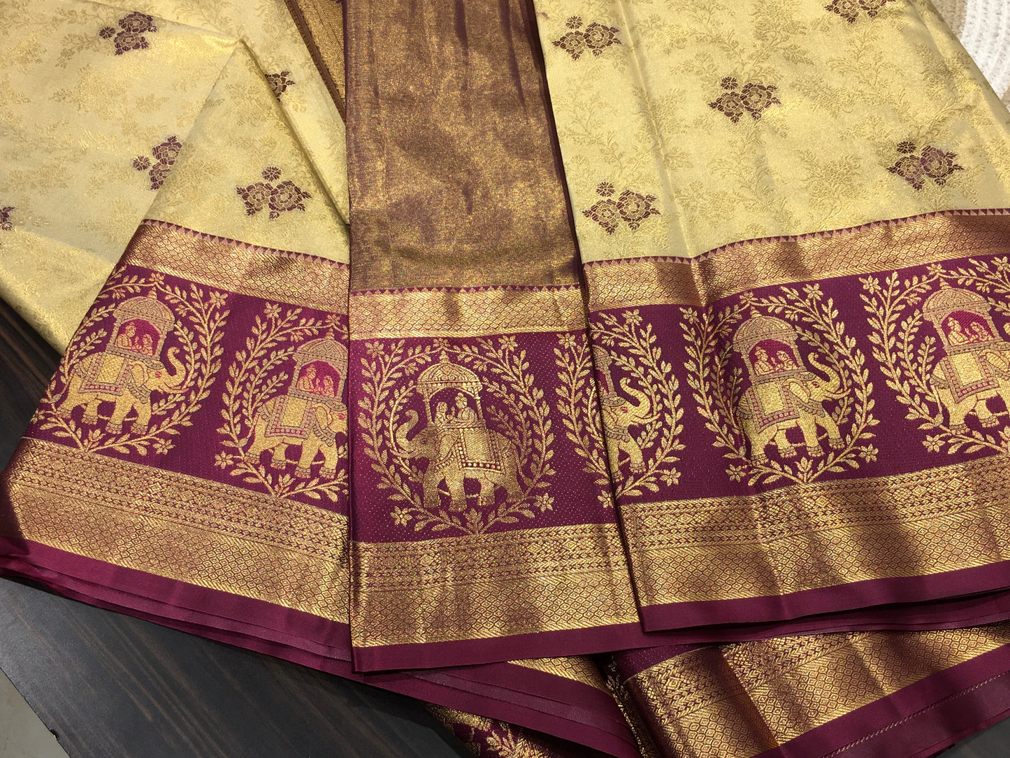 Semi Kanchipuram tissue