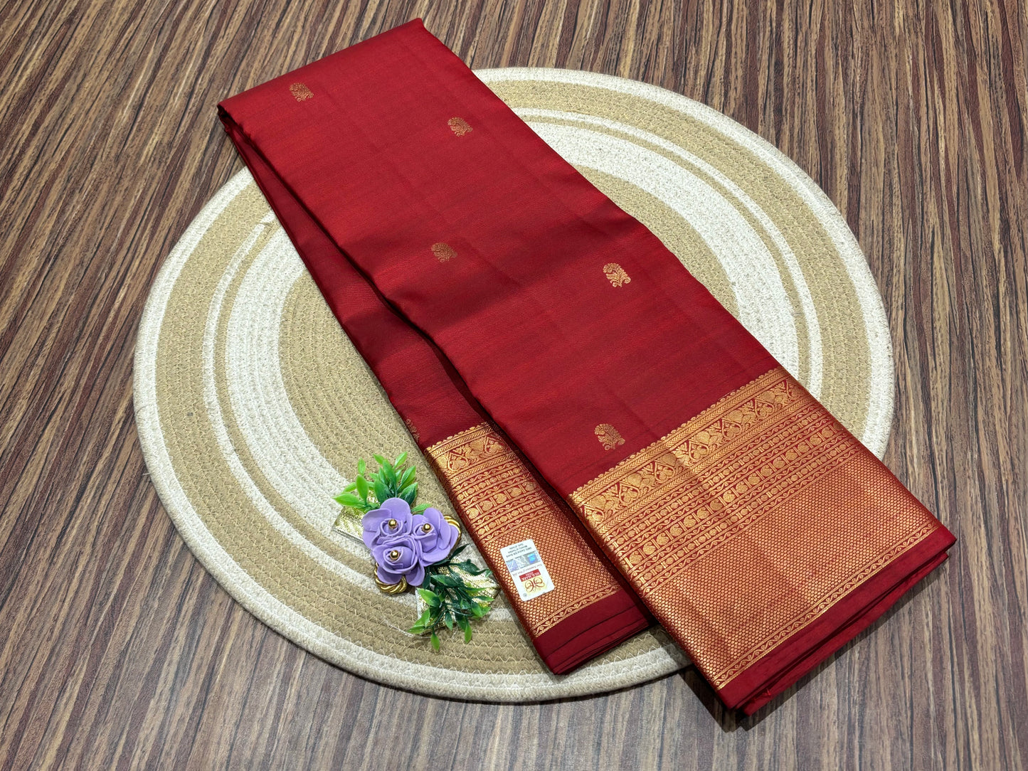 Pure Kanchipuram silk