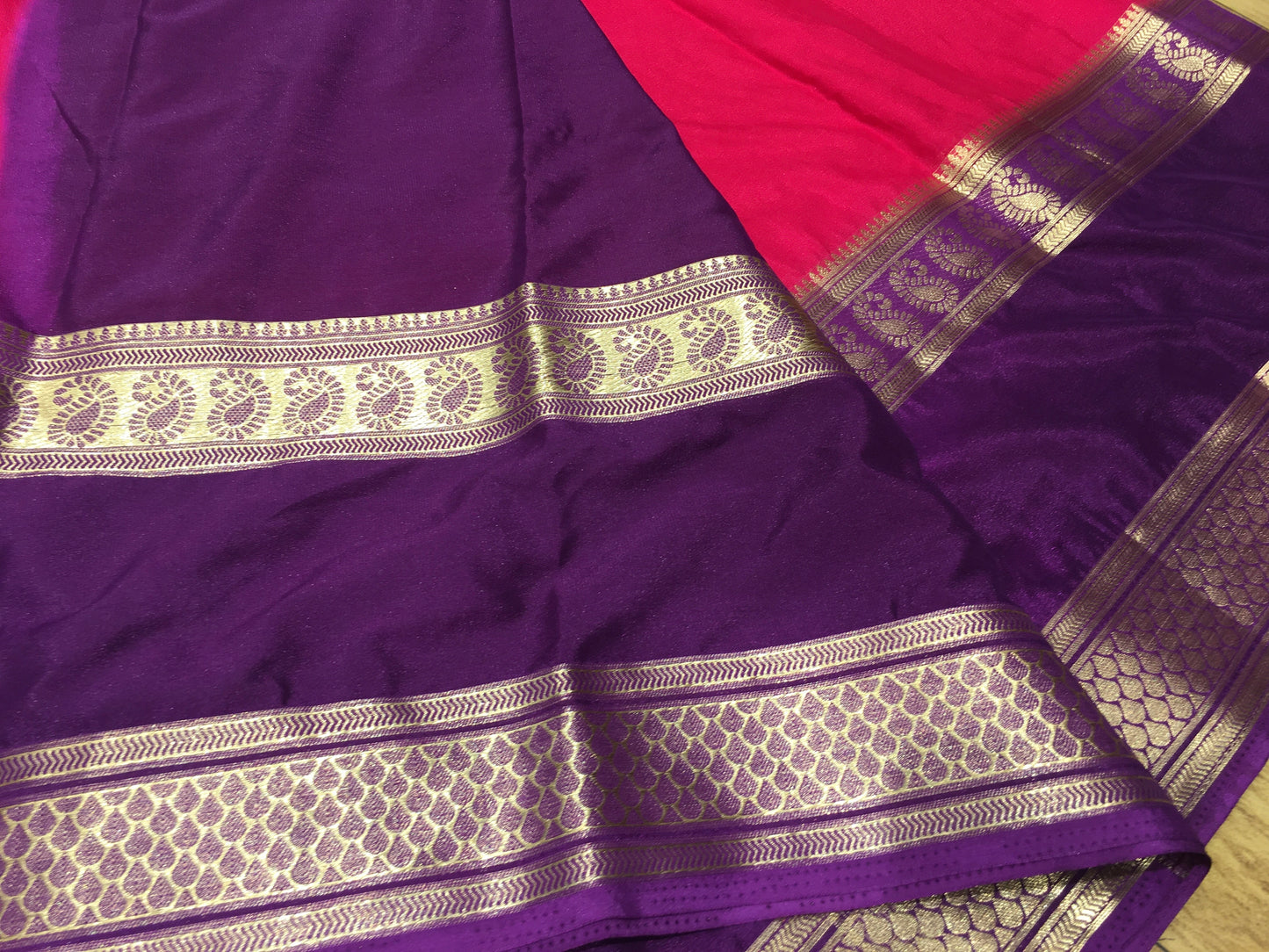 Semi Mysore Crape Silk