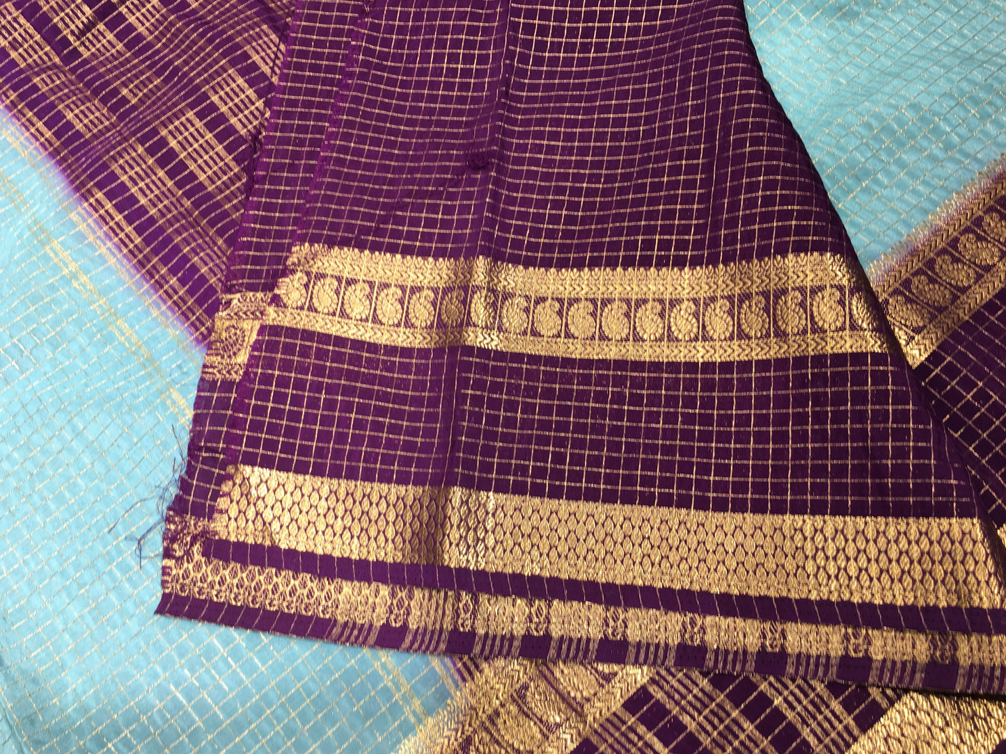 Semi Mysore crape
