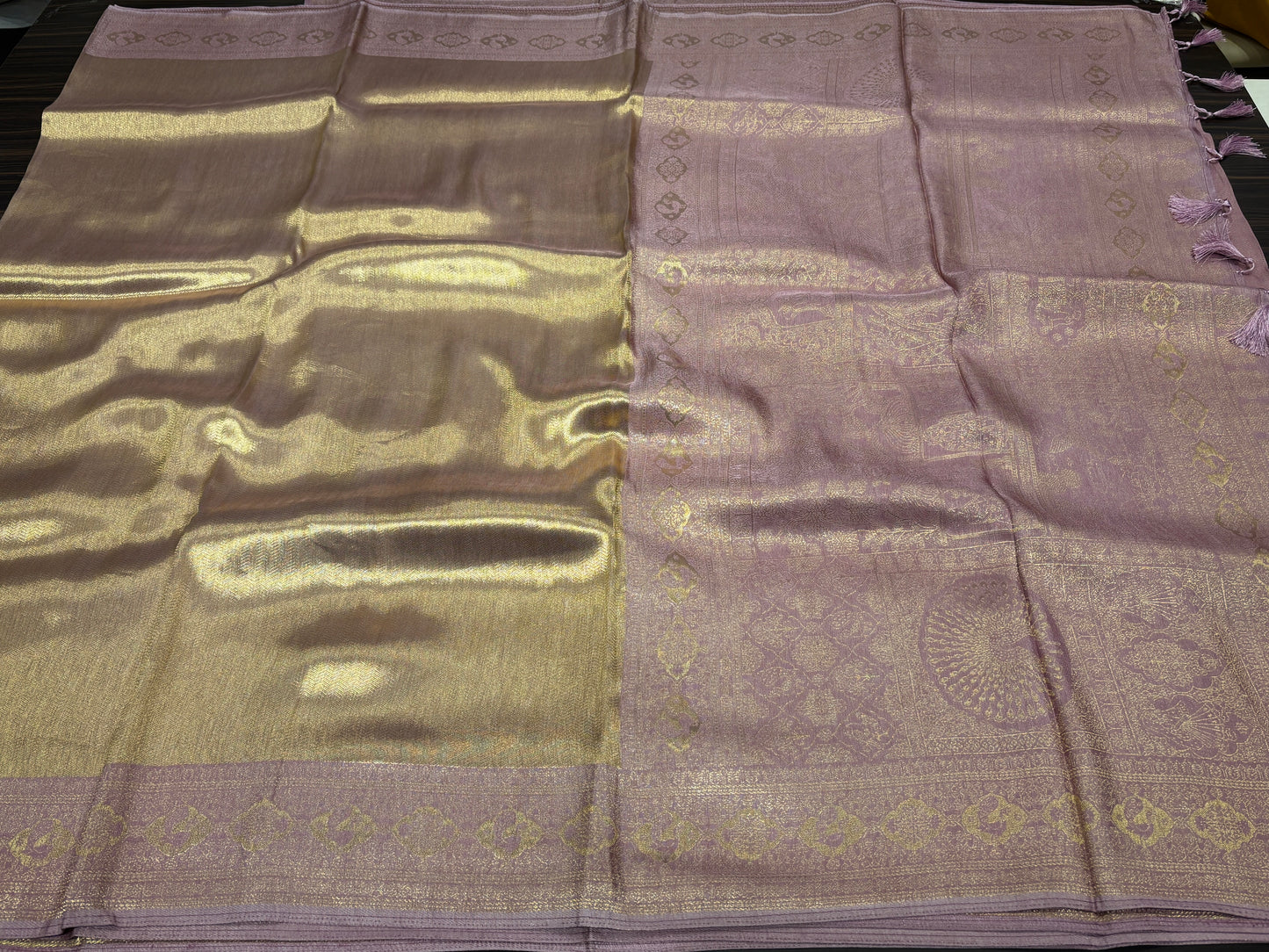 Banarasi crape saree