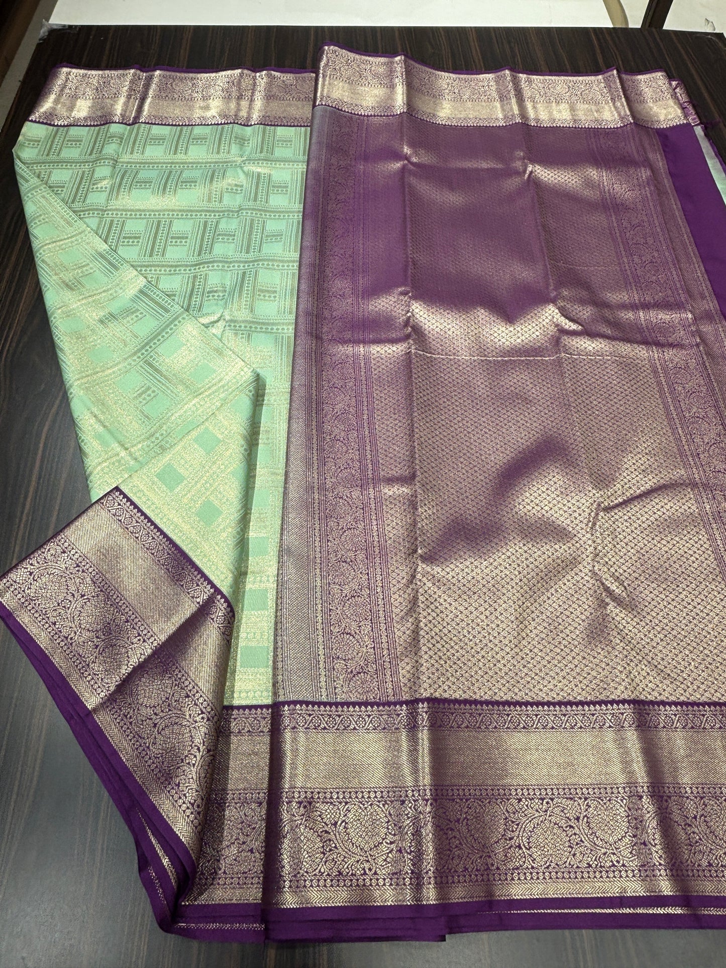 Semi Kanchipuram silk