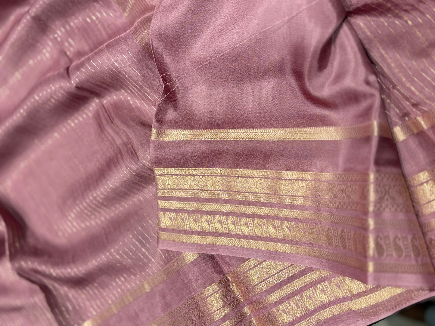 Semi Mysore Crape Silk