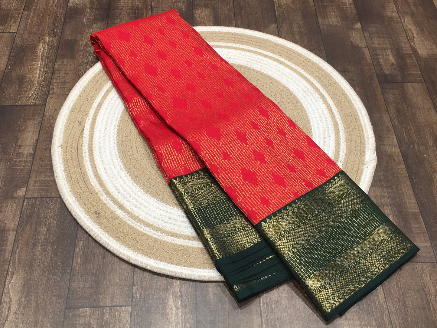 Semi Kanchipuram silk