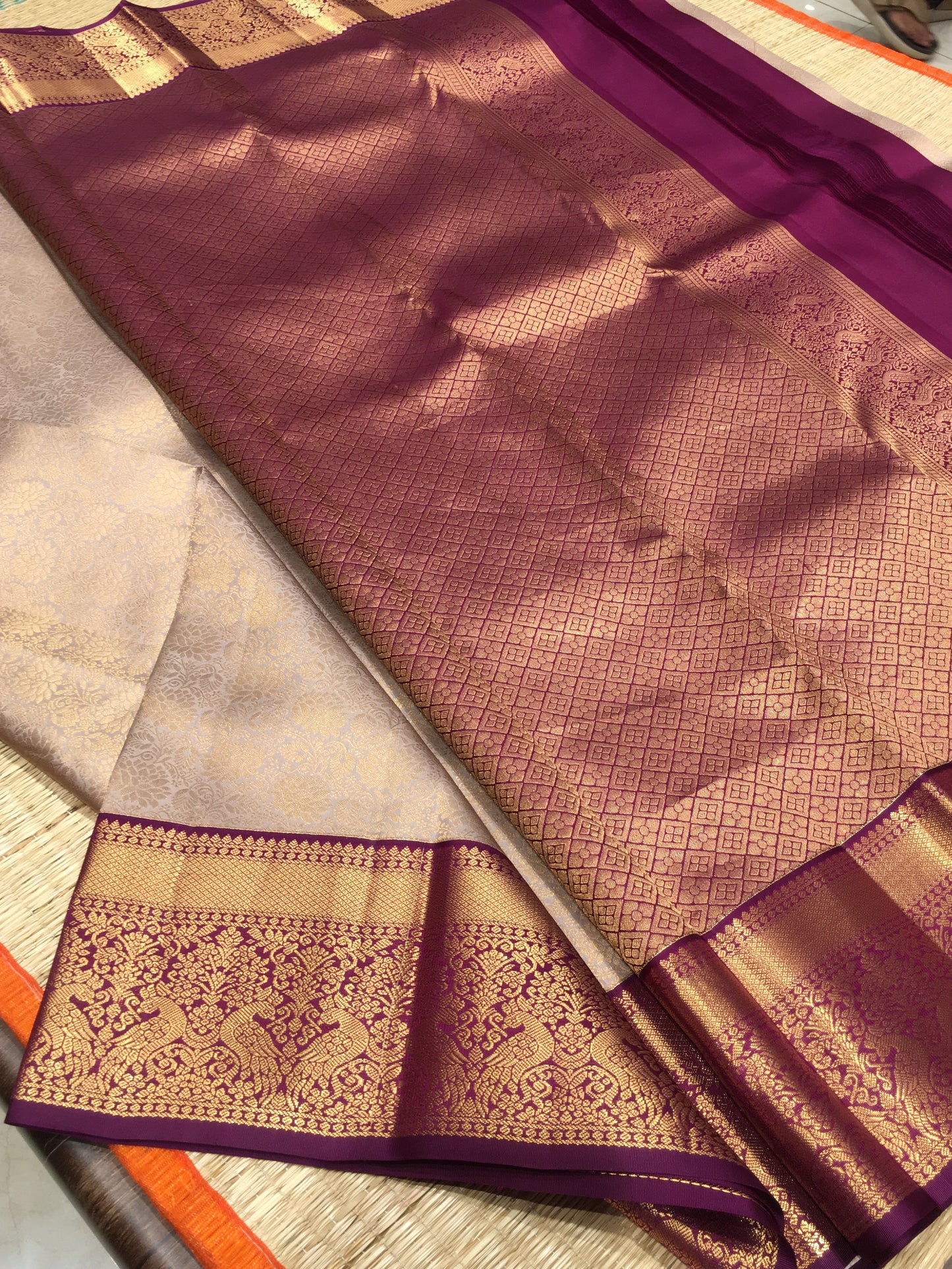 Pure Kanchipuram silk