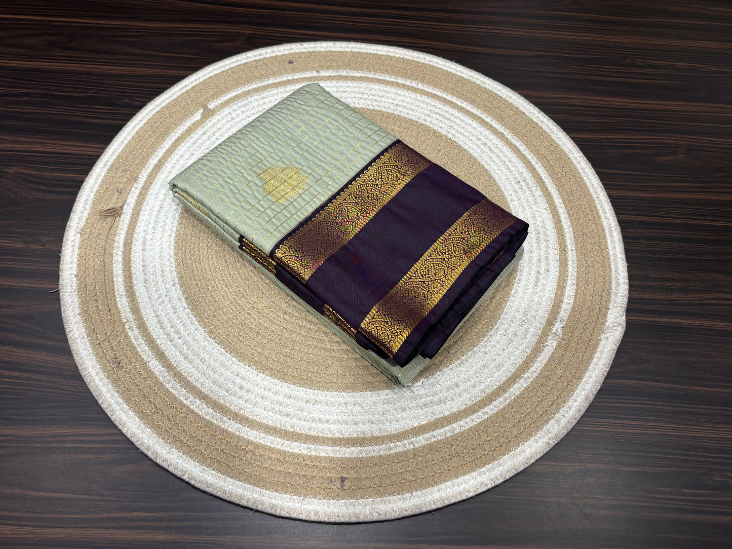 Semi Kanchipuram silk