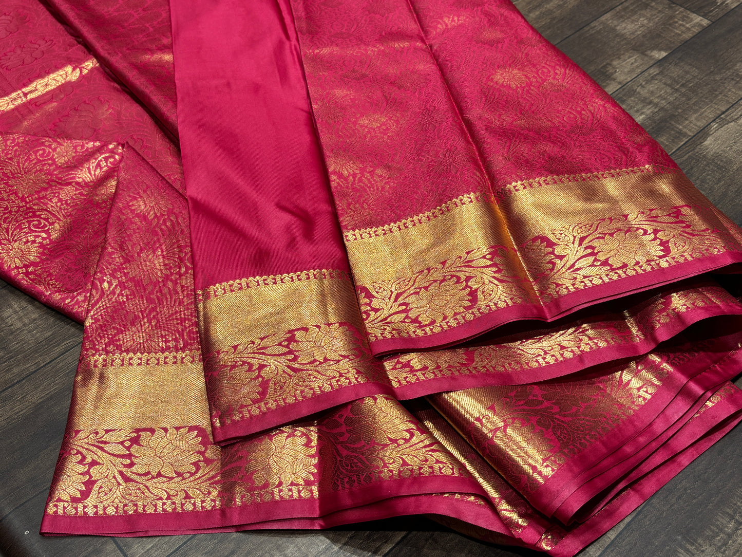 Semi Kanchipuram silk