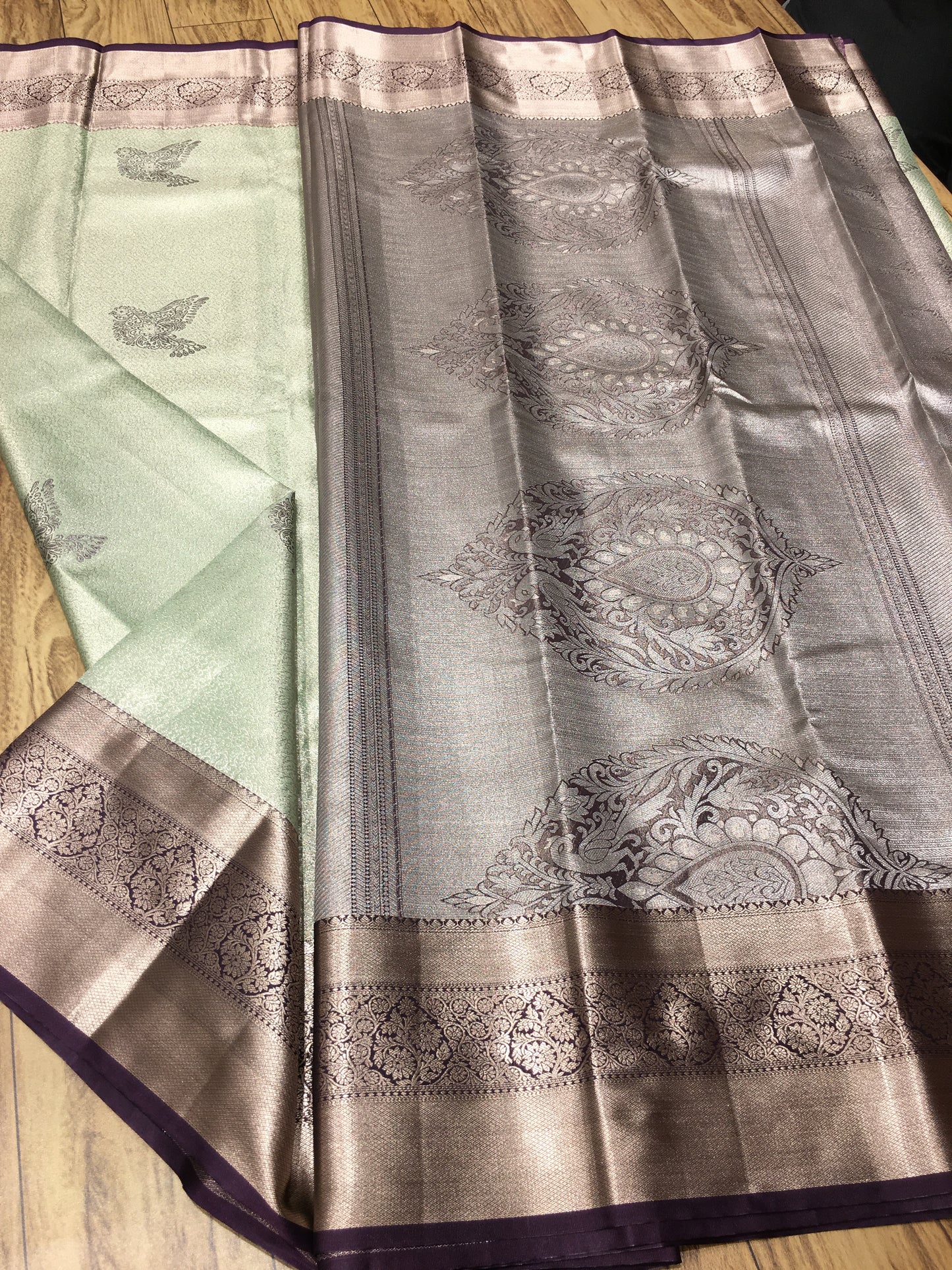 Semi Kanchipuram tissue