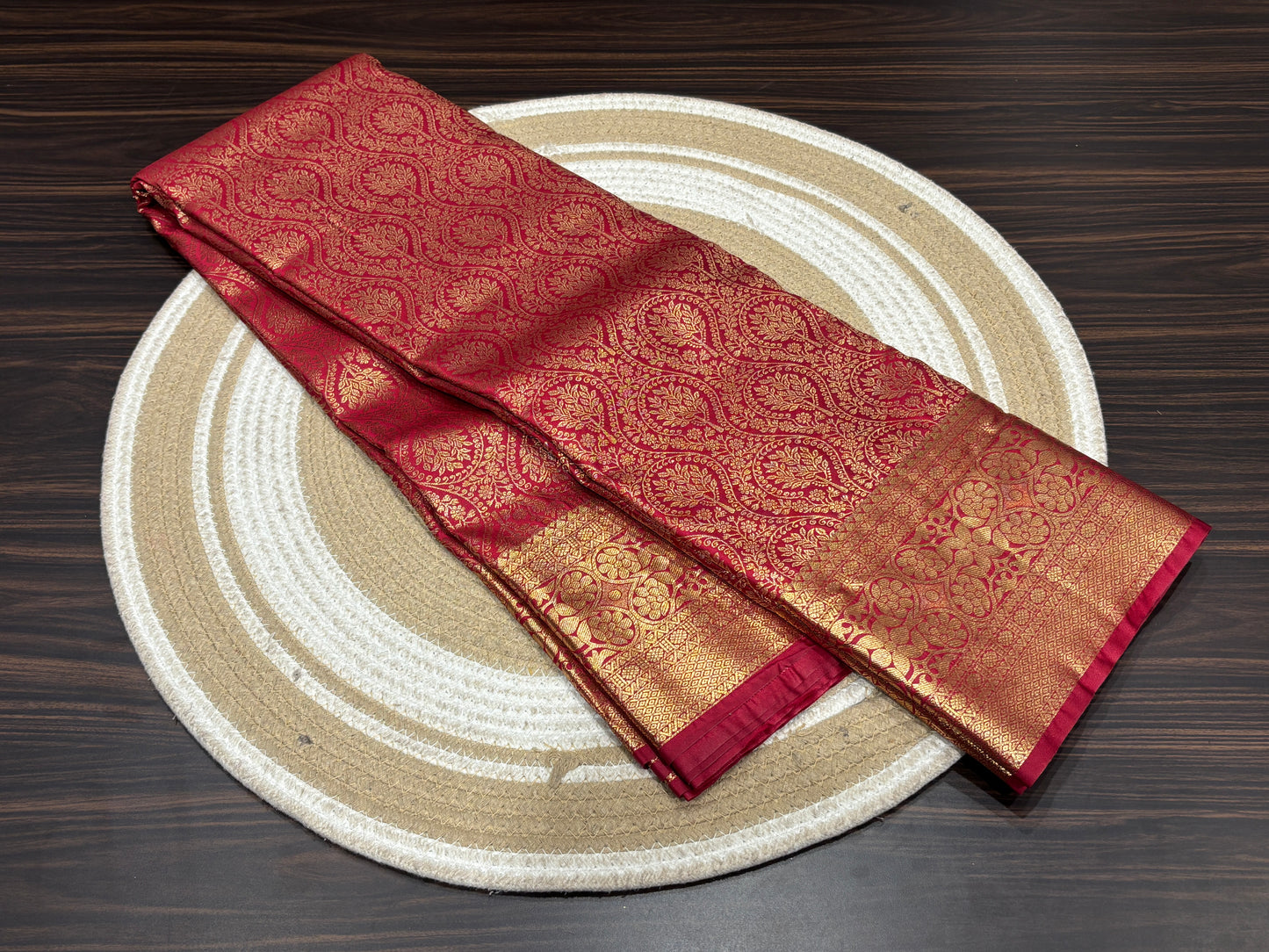 Semi Kanchipuram silk